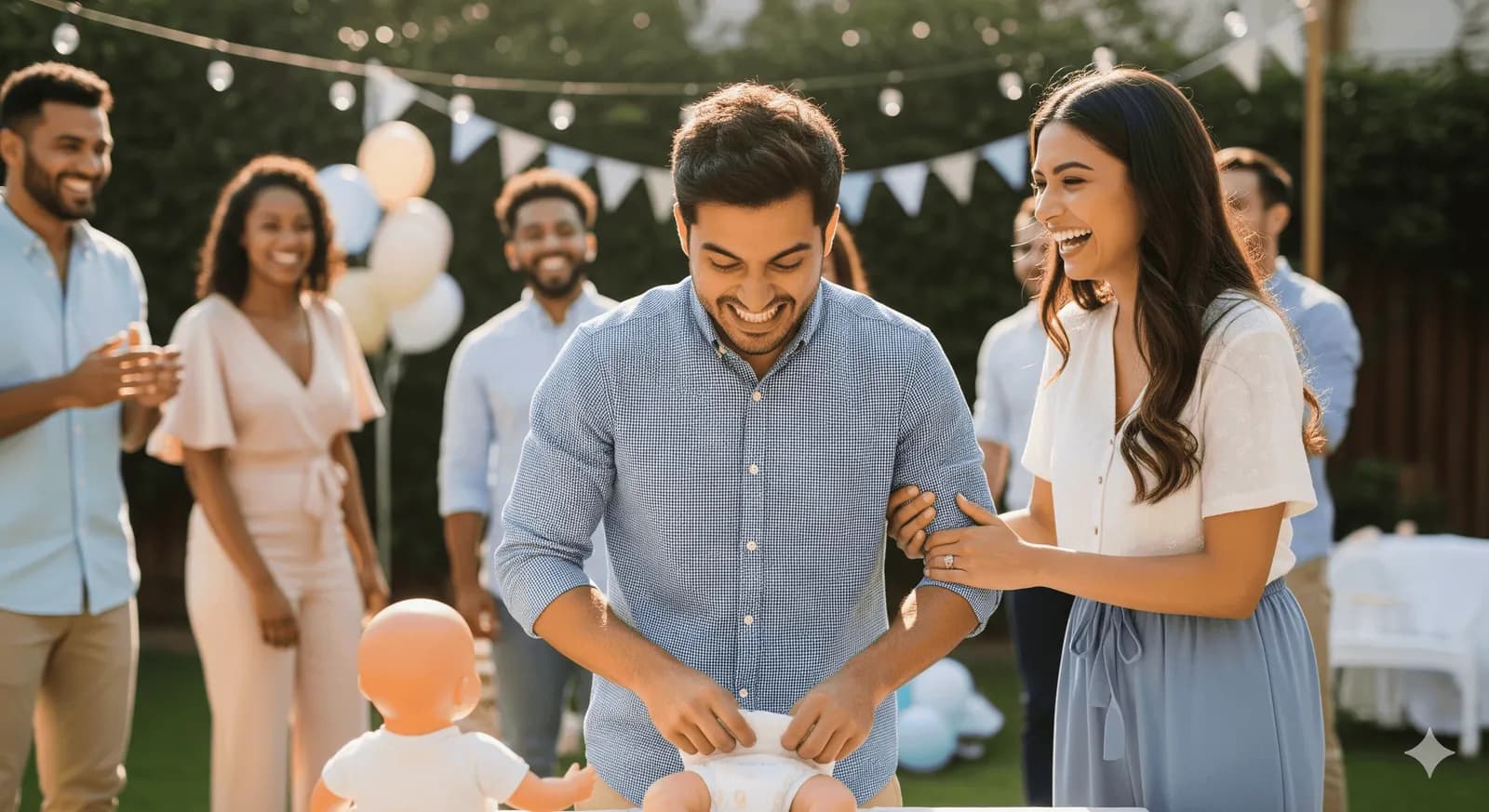 Brincadeiras para Chá de Bebê Misto: 10 Ideias Divertidas