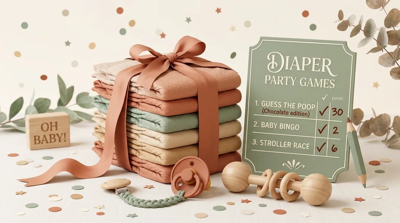 Brincadeiras para Chá de Fraldas: 25 Ideias Divertidas