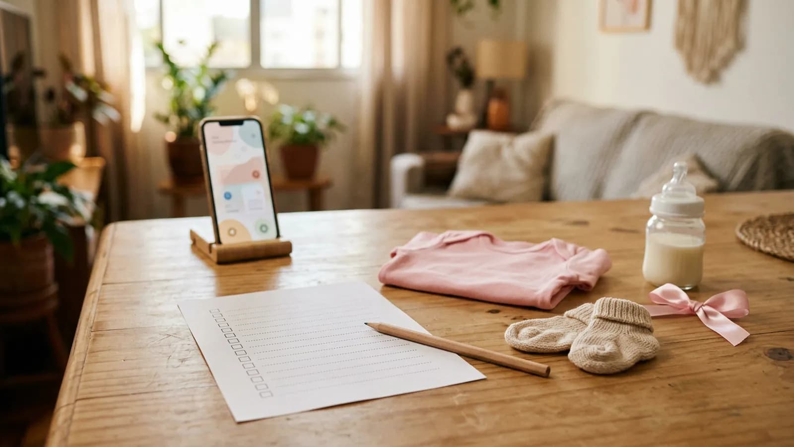 Chá de Bebê: Lista Simples e Pronta em 10 Min