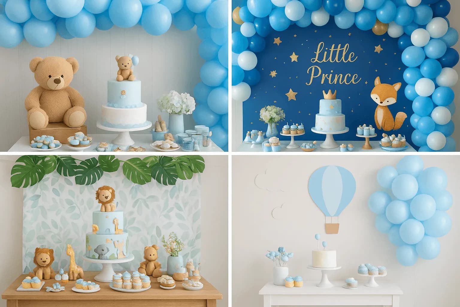 Tema de Chá de Bebê para Menino: 15 Ideias Incríveis