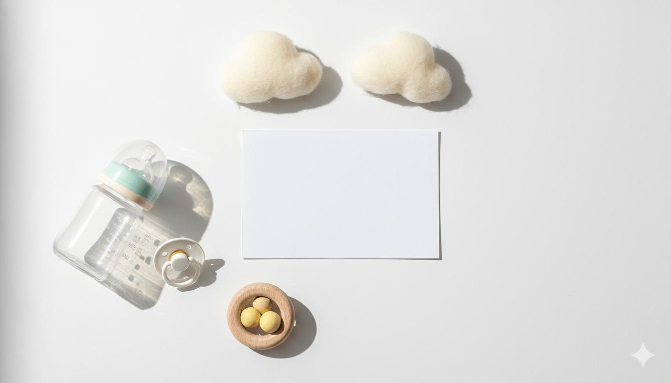 Convite Chá de Fralda Simples: 10 Modelos Prontos para Baixar e Editar Grátis!