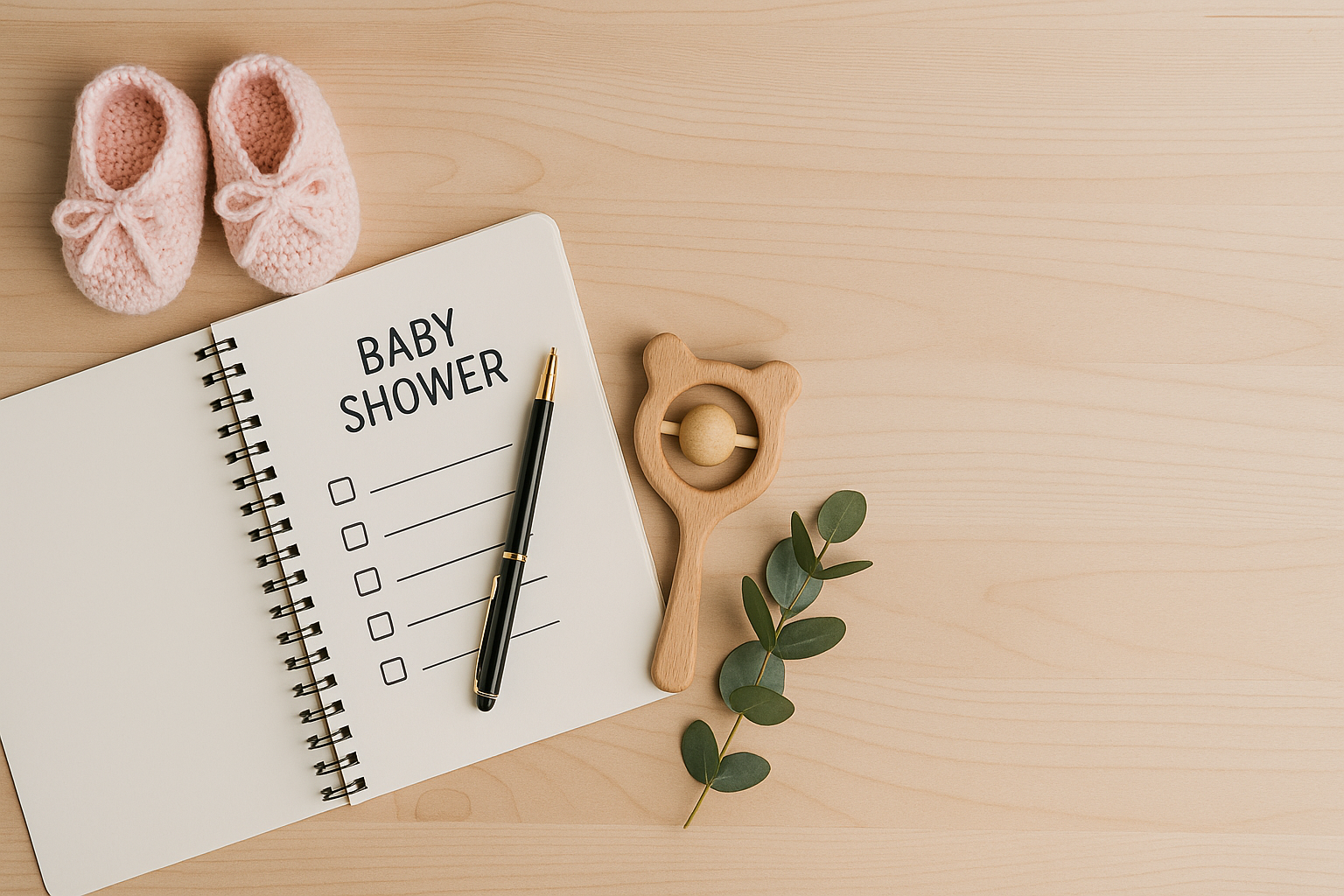 Checklist Completo: Como Organizar um Chá de Bebê Passo a Passo (Sem Estresse)