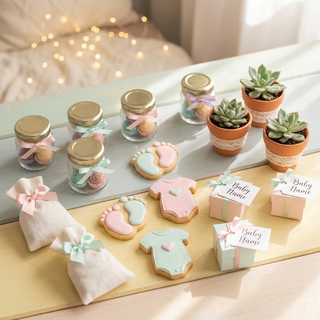 Lembrancinhas para Chá de Bebê Simples e Baratas: 35+ Ideias Criativas que Encantam
