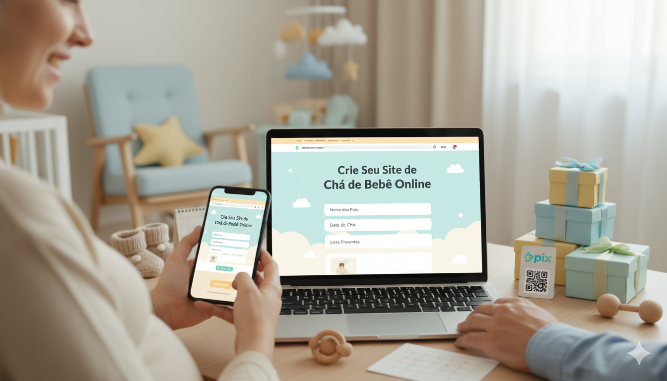 Como Criar sua Lista de Chá de Bebê Online: Guia Completo e Prático